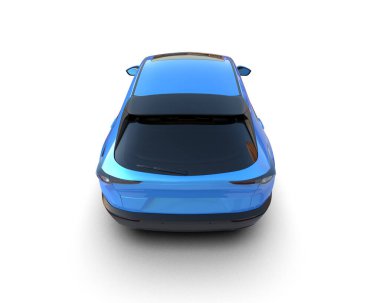 Beyaz arkaplandaki araba