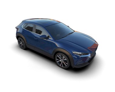 siyah modern cip. 3d oluşturma