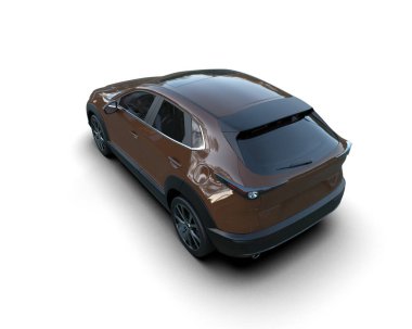 Bir markanın 3 boyutlu görüntülemesi - daha az genel SUV