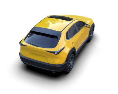 modern küçük spor araba