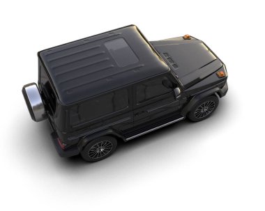 Bir markanın 3 boyutlu görüntülemesi - daha az genel SUV