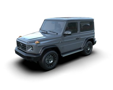 Bir arabanın 3 cg görüntüsü