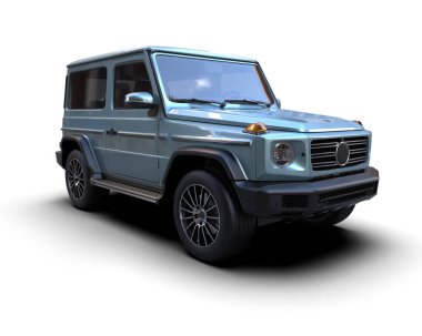 Bir spor arabanın 3 boyutlu canlandırması