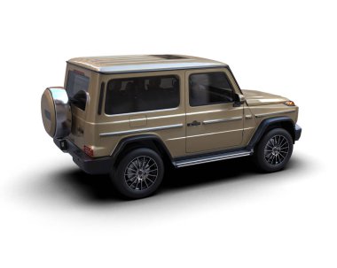 Bir markanın 3 boyutlu görüntülemesi - daha az genel SUV