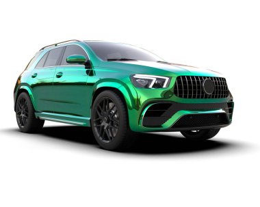 Daha az genel bir konsept arabanın 3 boyutlu çizimi