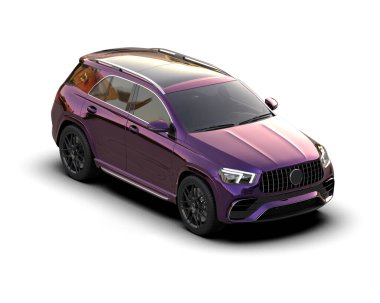 Tula, Rusya. Ocak 13, 2 0 2: bmw i 25 x2 xsize lüks SUv beyaz arka planda izole edilmiş.