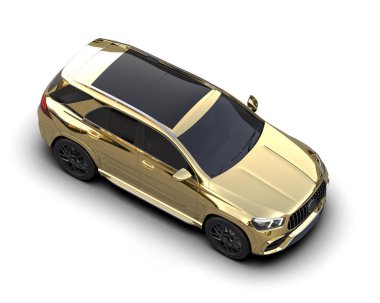 Işık arka planda lüks bir araba.