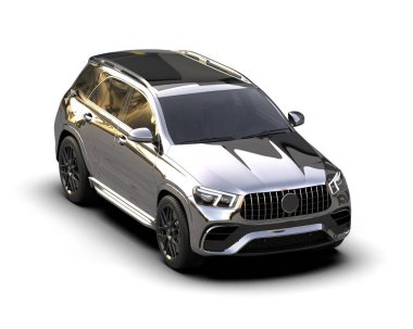 Daha az genel bir konsept arabanın 3 boyutlu çizimi