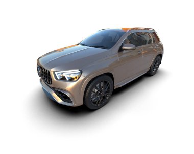 Modern cip siyah arka planda izole edilmiş. 3d oluşturma