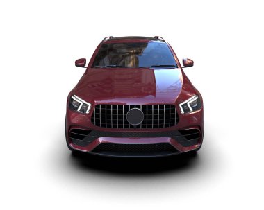 Siyah arka planda modern lüks süper araba. 3d oluşturma