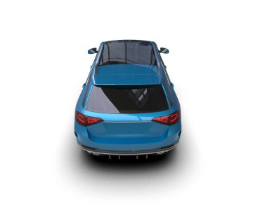 Daha az genel bir konsept arabanın 3 boyutlu çizimi