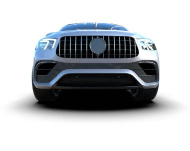 araba beyazda izole edildi