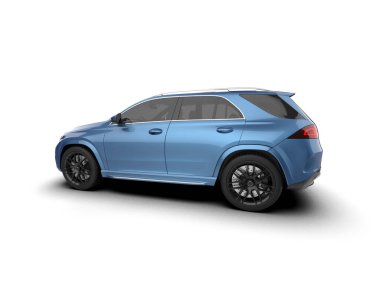 araba modern sedan beyaz arka planda