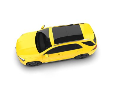 modern kompakt araba - araba arka tarafı