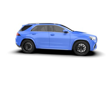 modern suv. 3d oluşturma