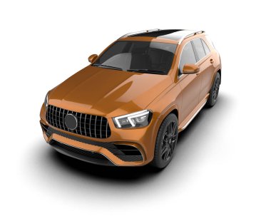 Bir markanın 3 boyutlu görüntülemesi - daha az genel SUV