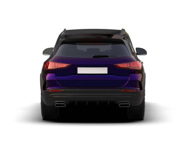 modern lüks araba - arka plan - izole edilmiş 3 boyutlu