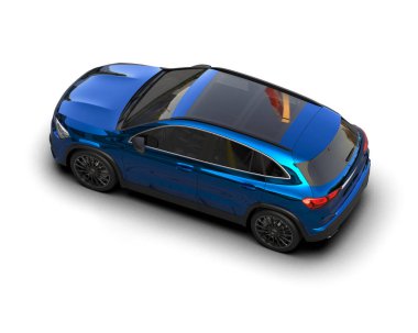 Mavi Modern spor araba