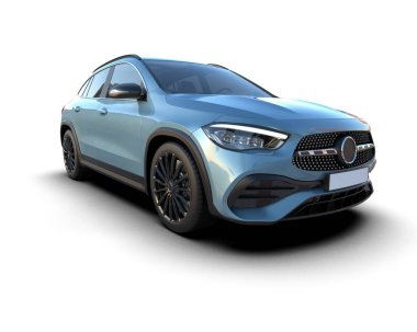 Daha az genel bir konsept arabanın 3 boyutlu çizimi