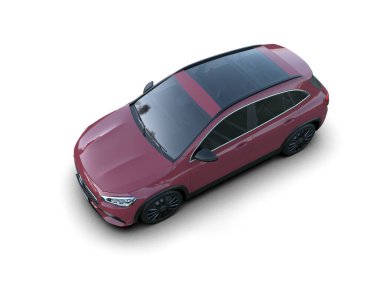 3 boyutlu bir araba.