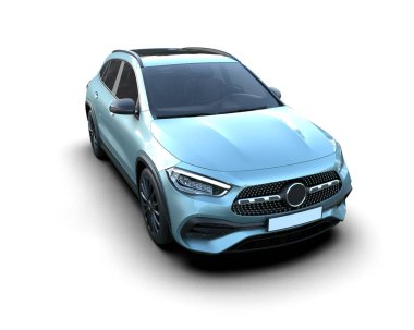 Daha az genel bir konsept arabanın 3 boyutlu çizimi