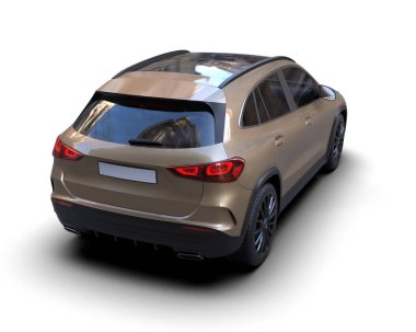 Bir markanın 3 boyutlu görüntülemesi - daha az genel SUV