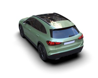 Bir arabanın 3 cg görüntüsü -