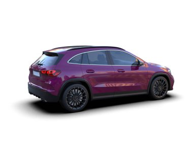 Daha az genel bir konsept arabanın 3 boyutlu çizimi