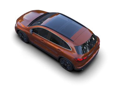 Daha az genel bir konsept arabanın 3 boyutlu çizimi