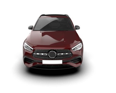 3 boyutlu araba, araba konsepti, stüdyo ortamında jenerik araba.