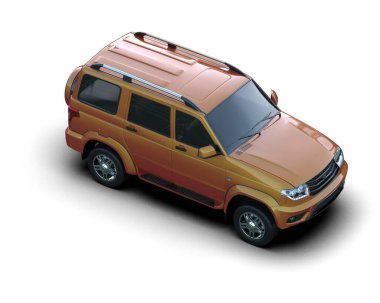 Bir markanın 3 boyutlu tasarımı - daha az jenerik SUV arabası