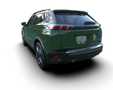 Modern cip beyaz arka planda izole edildi. 3d illüstrasyon