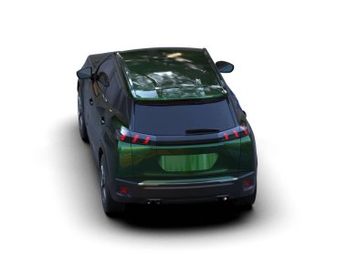 Bir arabanın 3 boyutlu görüntüsü