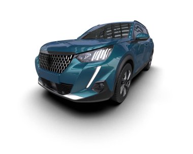 Bir markanın 3 boyutlu tasarımı - daha az jenerik SUV arabası