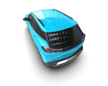 elektrikli araba 3D görüntüleme