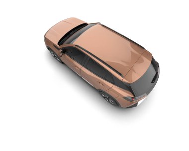 Bir arabanın 3 boyutlu resmi