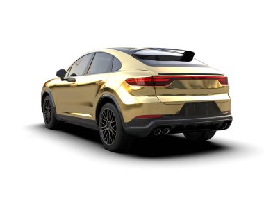 Daha az genel bir konsept arabanın 3 boyutlu çizimi