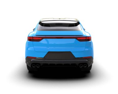 modern kompakt araba - ön görünüm