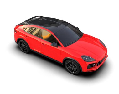 Bir arabanın 3 cg görüntüsü