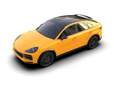 Bir markanın 3 boyutlu görüntülemesi - daha az genel SUV