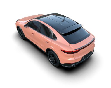 Daha az genel bir konsept arabanın 3 boyutlu çizimi