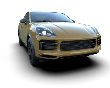 Bir markanın 3 boyutlu tasarımı - daha az genel bir araba