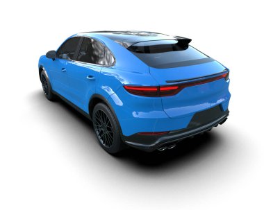 Modern cip, kırpma yolu olan beyazda izole edilmiş. 3d illüstrasyon.