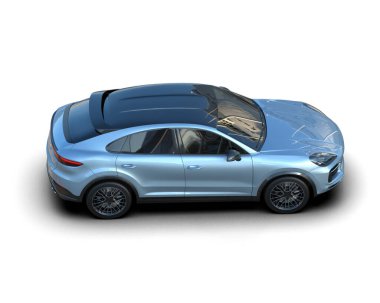 Cipin 3 boyutlu görüntülemesi - beyaz arkaplanda izole edilmiş