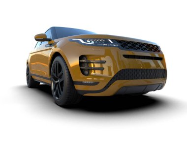 modern spor araba - ön görünüm