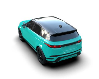 3 boyutlu bir araba.