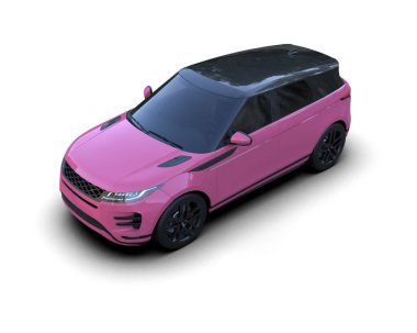 3 boyutlu bir araba.