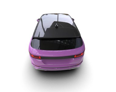 Modern şehir konsepti. 3d oluşturma