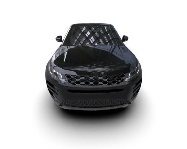 Daha az genel bir konsept arabanın 3 boyutlu çizimi