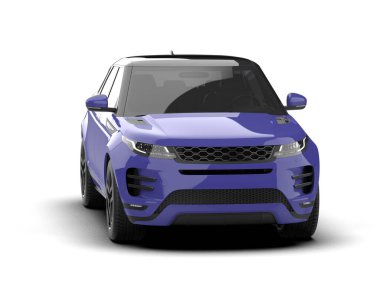 modern SUv arka planda izole edildi